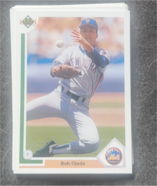 1991 Upper Deck #179 Bob Ojeda — front