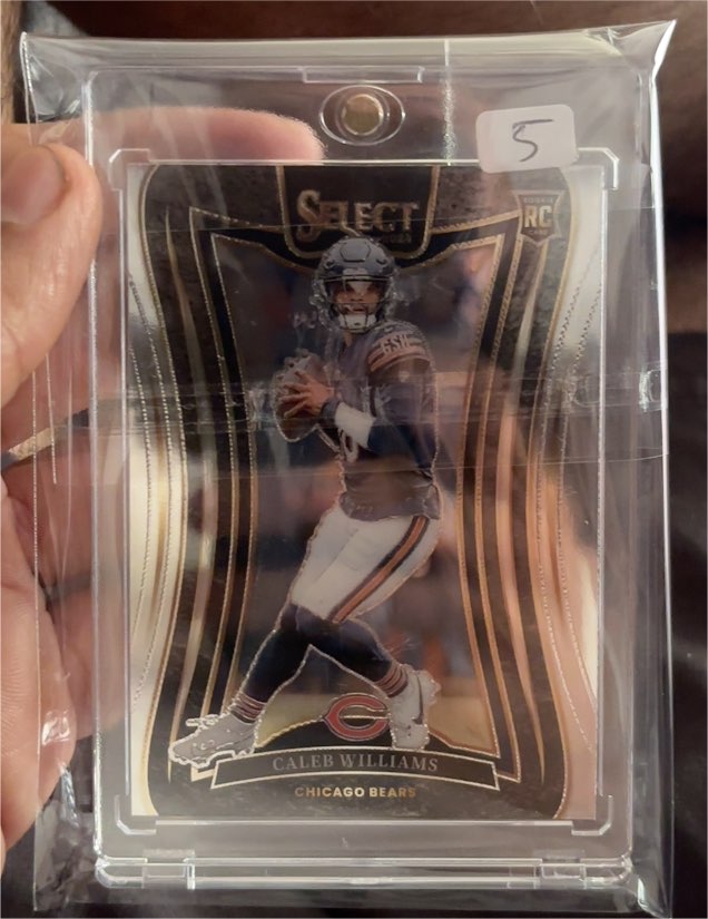 2024 Panini Select Caleb Williams Suite Level Silver Bears Rookie — front