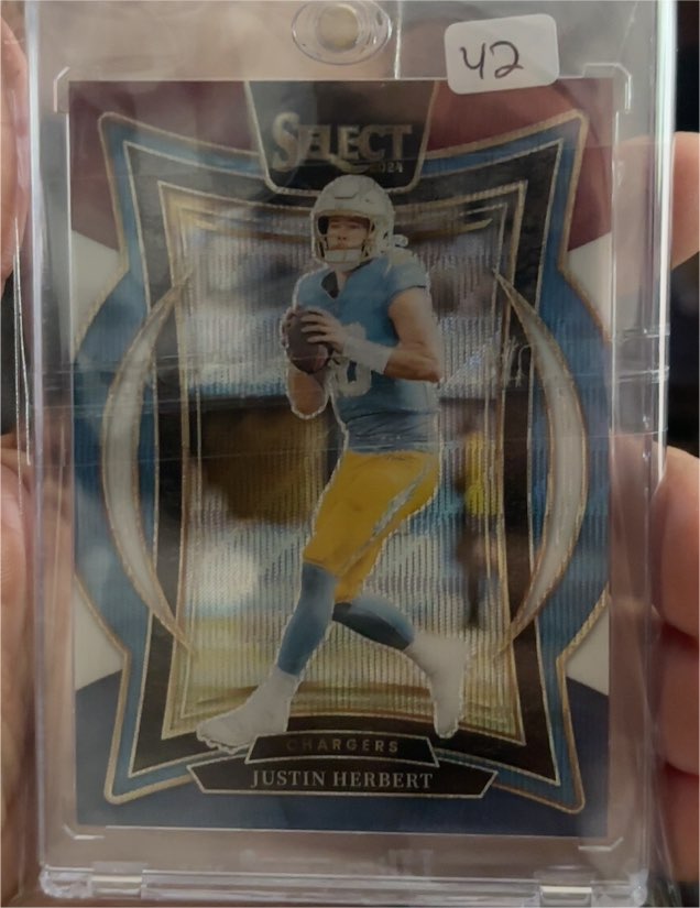 2024 Panini Select #41 Justin Herbert — front