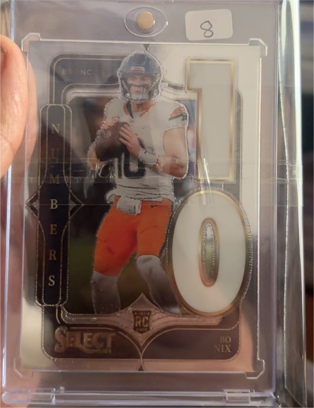 2024 Panini Select #6 Bo Nix — front