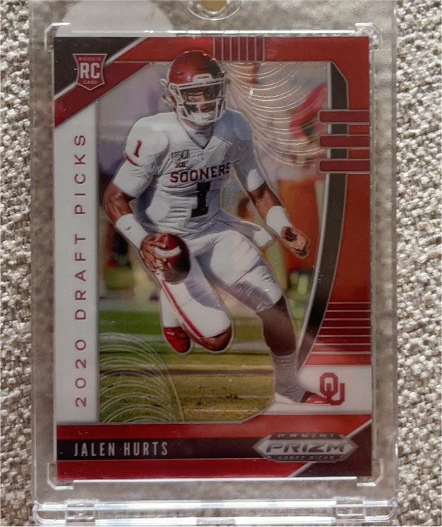 2020 Panini Prizm Draft Picks #129 Jalen Hurts — front