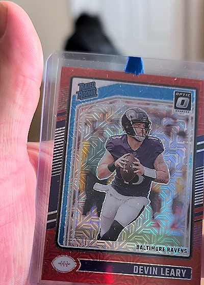 2024 Donruss Optic #227 Devin Leary — front