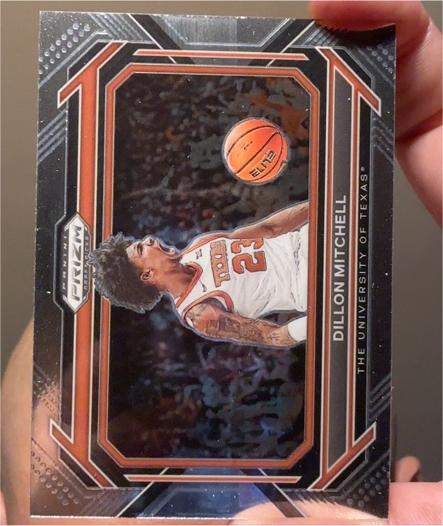 2023-24 Panini Prizm Draft Picks Dillon Mitchell — front