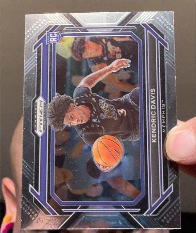 2023 Panini Prizm Draft Picks #36 Kendric Davis — front