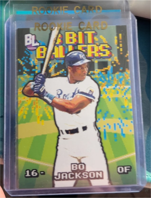 2023 Topps Big League #8B-18 Bo Jackson 8 Bit Ballers — front