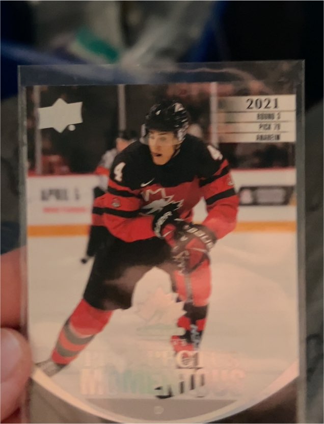 2021 Upper Deck Series 1 Stat Box Fillers #SB-5 Connor McMichael — front