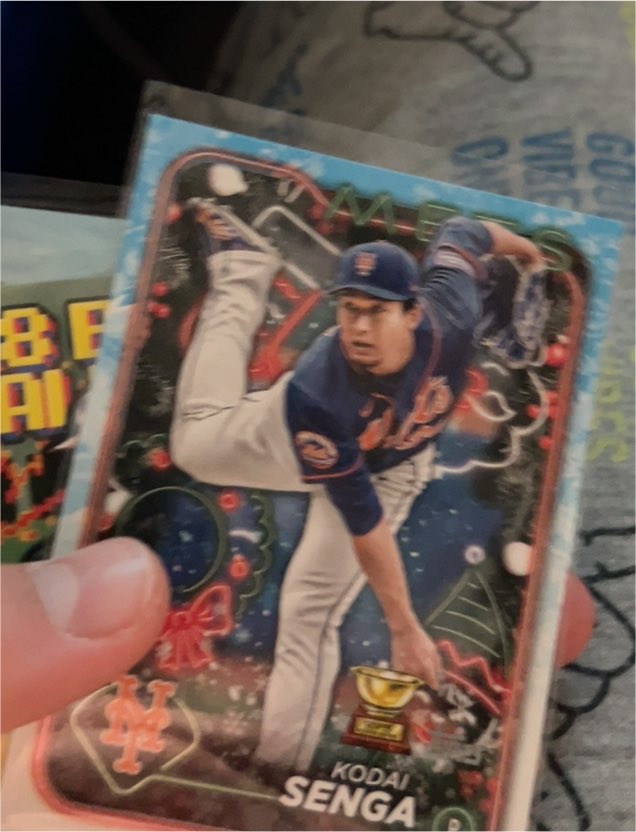 2024 Topps Holiday #H190 Kodai Senga — front