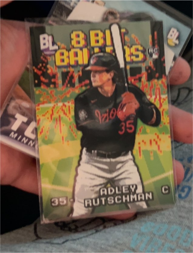 2023 Topps Big League 8-Bit Ballers #8B-6 Adley Rutschman — front