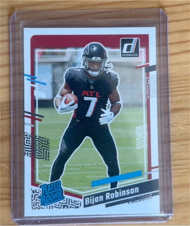 2023 Donruss #305 Bijan Robinson — front