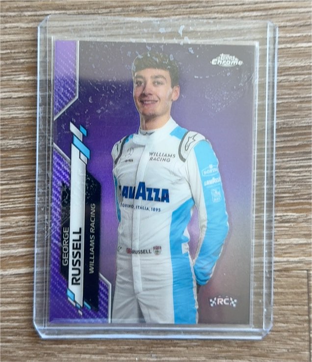2020 Topps Chrome Formula 1 #19 George Russell — front