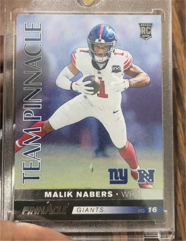 2024 Panini Encore Team Pinnacle #16 Malik Nabers — front