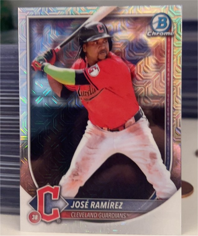 2025 Bowman Chrome #89 Jose Ramirez — front