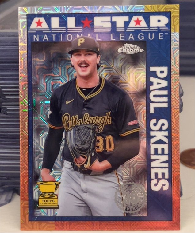 2025 Topps Series 2 #90ASC-17 Paul Skenes — front