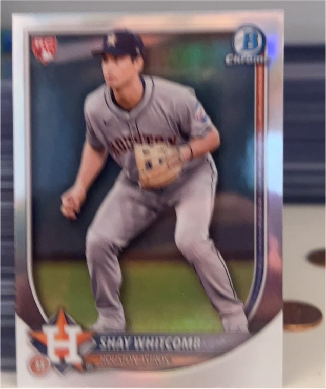 2025 Bowman Chrome #47 Shay Whitcomb — front