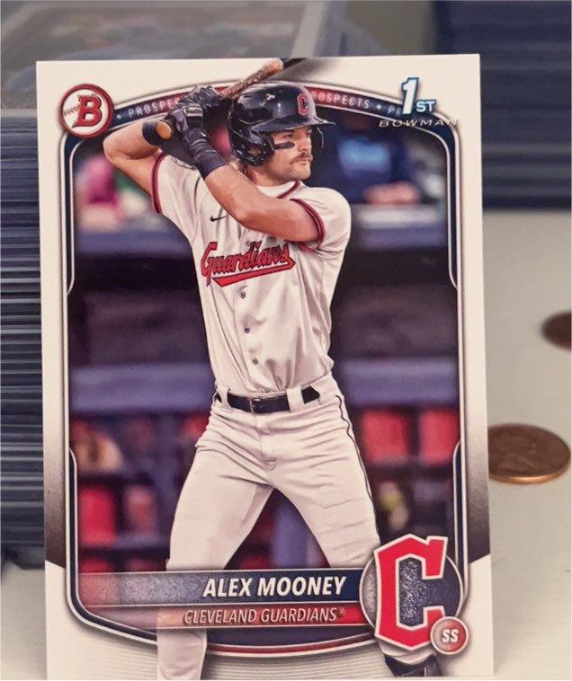 2025 Bowman #BP-149 Alex Mooney — front