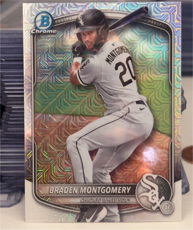 2025 Bowman Chrome Prospects #BCP-132 Braden Montgomery — front