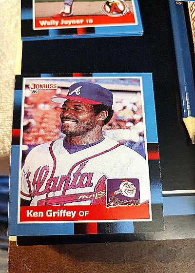 1988 Donruss #202 Ken Griffey Atlanta Braves — front