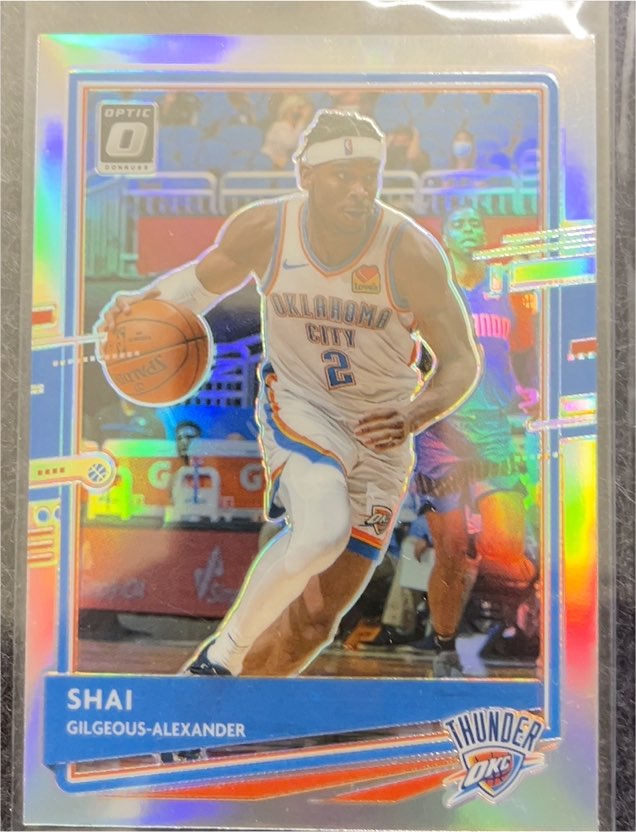 2020-21 Panini Donruss Optic #143 Shai Gilgeous-Alexander — front