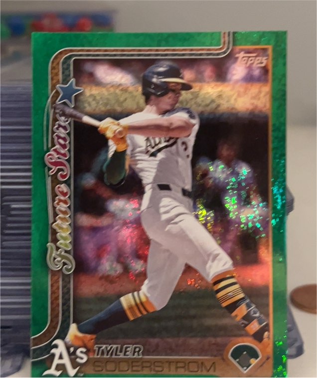 2025 Topps Series 1 #72 Tyler Soderstrom — front