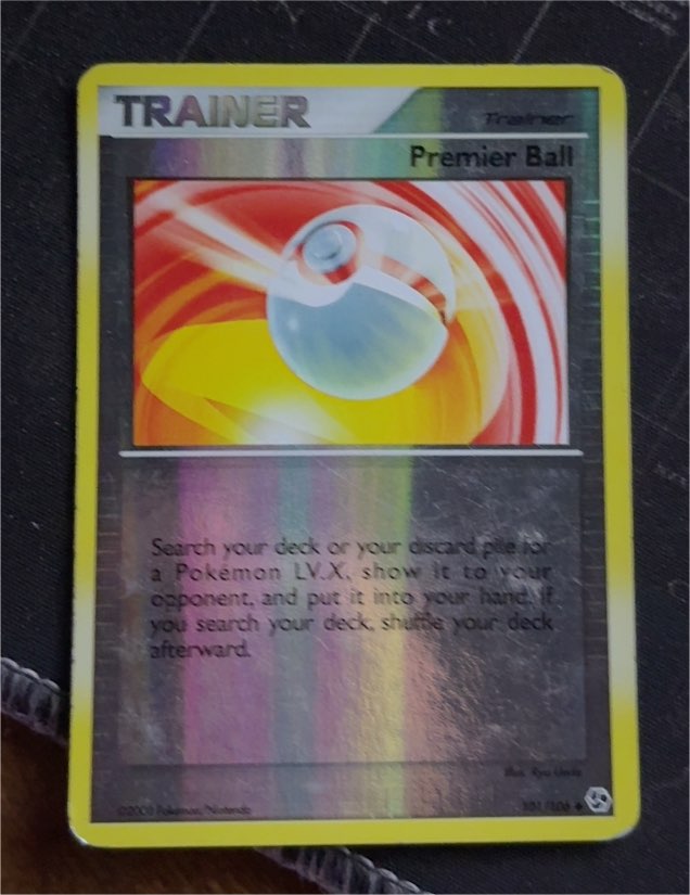 2008 Pokémon Great Encounters #101 Premier Ball — front