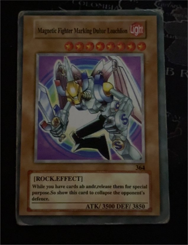 1996 Yu-Gi-Oh! #364 Valkyrion, Magnetic Warrior — front