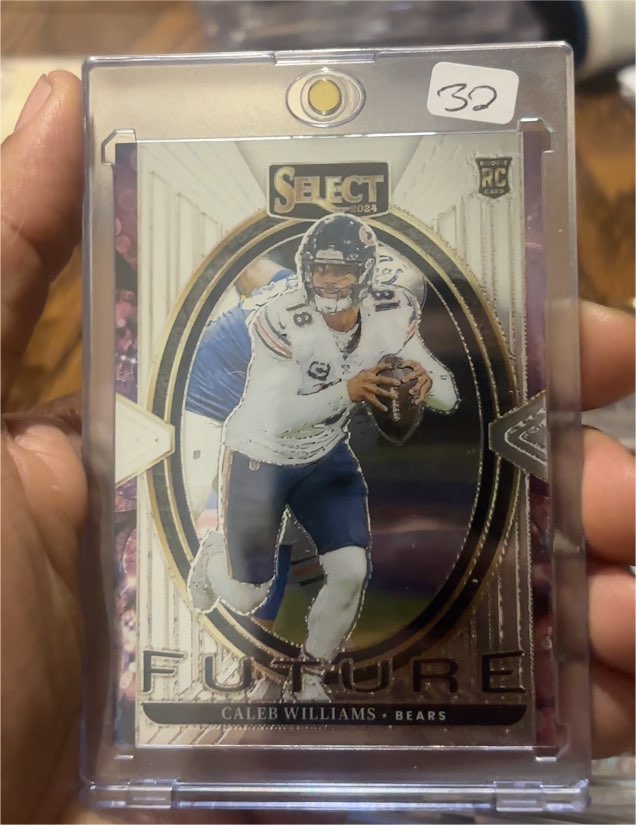 2024 Panini Select #18 Caleb Williams Future — front