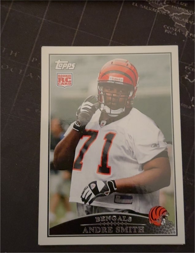 2009 Topps #430 Andre Smith — front