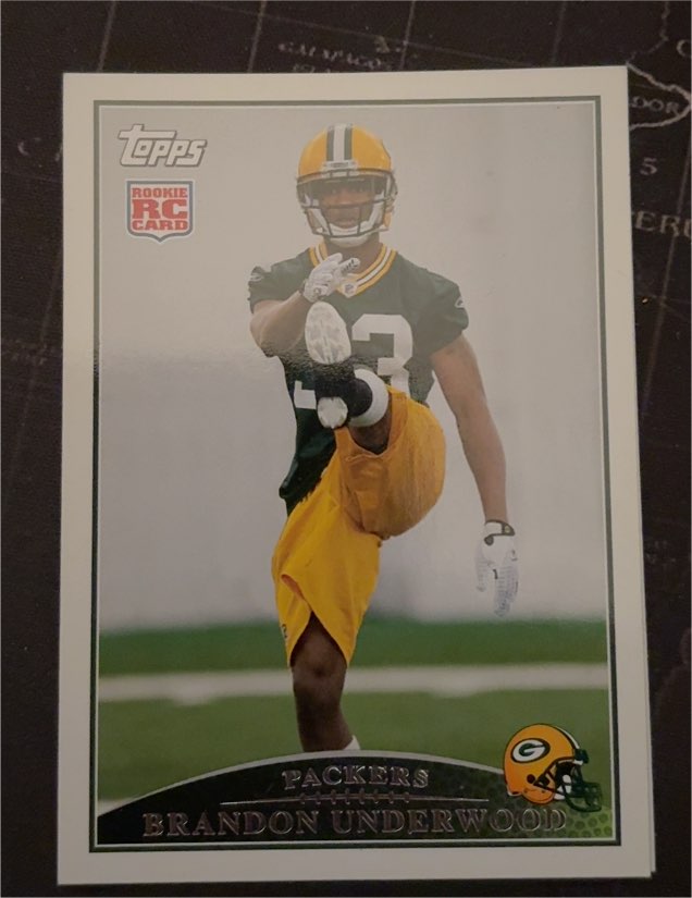 2007 Topps #Brandon Underwood — front