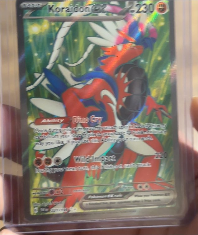 2023 Pokémon Scarlet & Violet Base Set #231/198 Koraidon ex — front