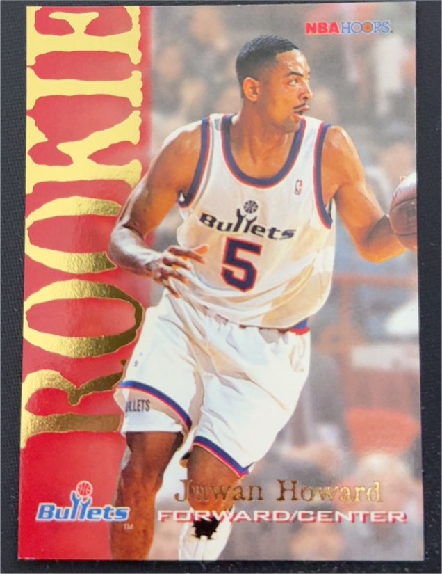 1994-95 NBA Hoops #378 Juwan Howard — front