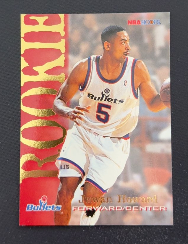 1994-95 NBA Hoops #378 Juwan Howard — front