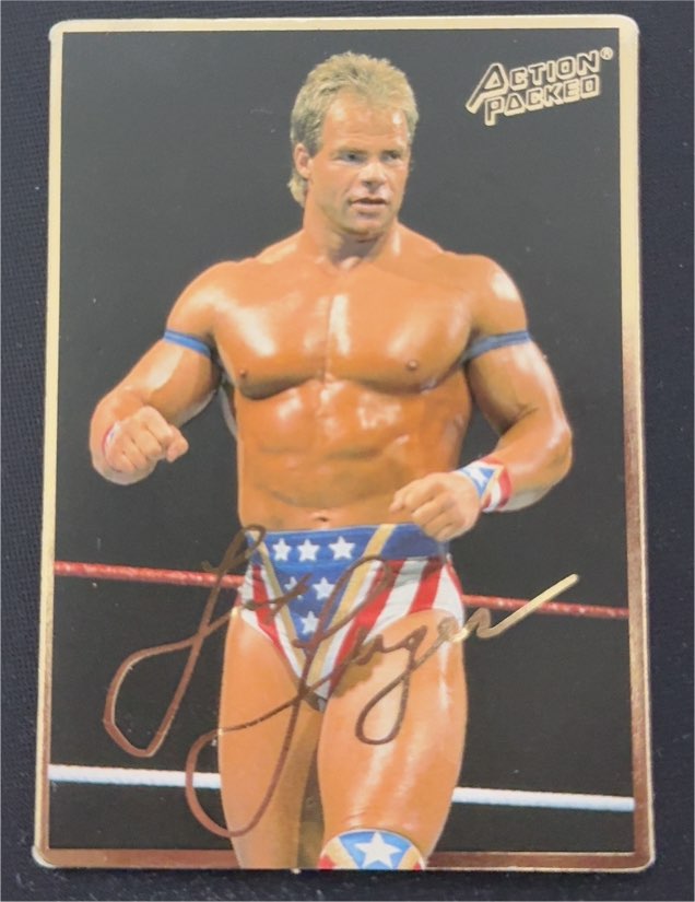 1994 Action Packed WWF #19 Lex Luger — front