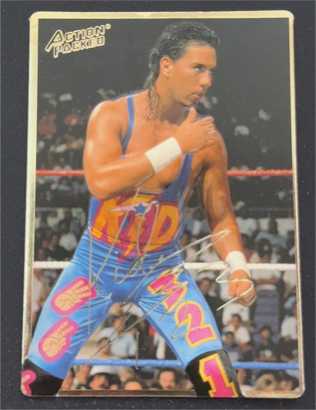 1994 Action Packed WWF #17 1-2-3 Kid — front