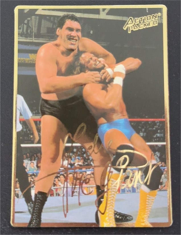 1994 Action Packed WWF Andre The Giant #26 — front