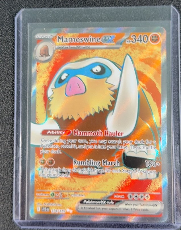 Mamoswine EX 174/159 SV09: Journey Together — front