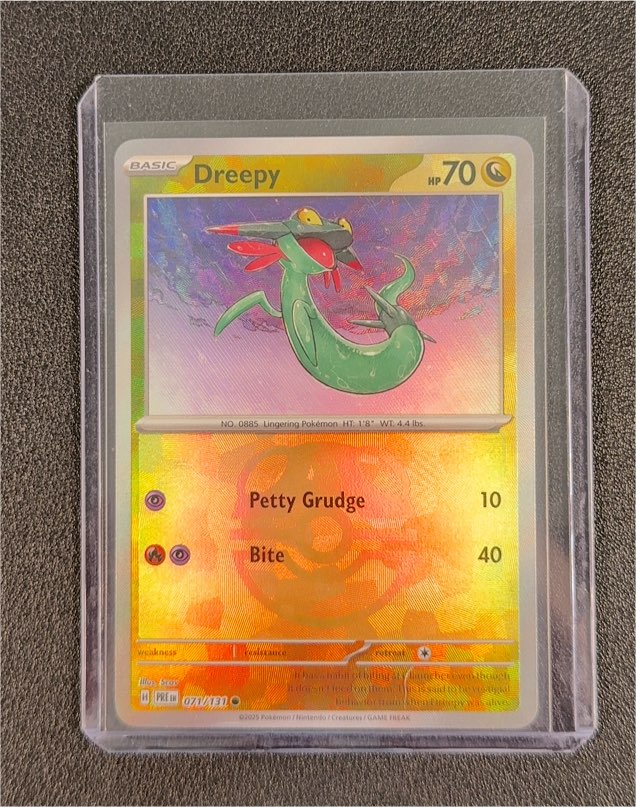 2025 Pokémon #071 Dreepy — front