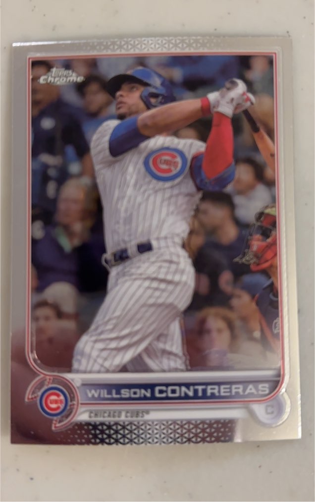 2022 Topps Chrome #147 Willson Contreras — front