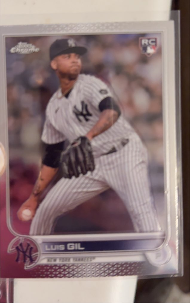 2022 Topps Chrome #202 Luis Gil RC — front