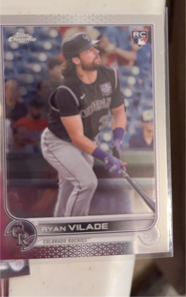 2022 Topps Chrome #85 Ryan Vilade — front