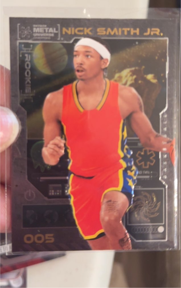 2023 Skybox Metal Universe Champions #005 Nick Smith Jr. — front