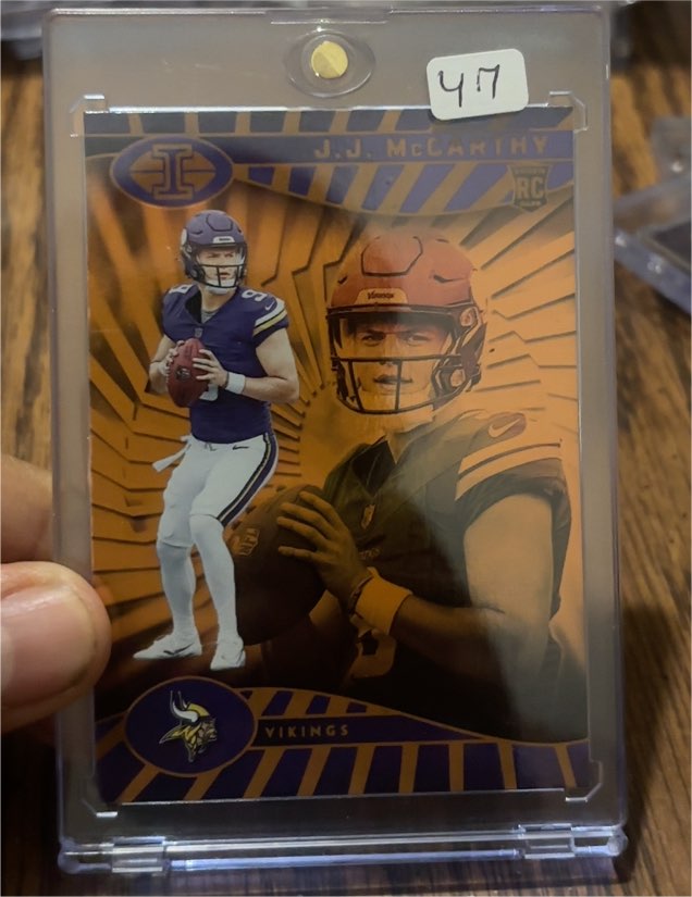 2024 Panini Illusions #100 J.J. McCarthy — front
