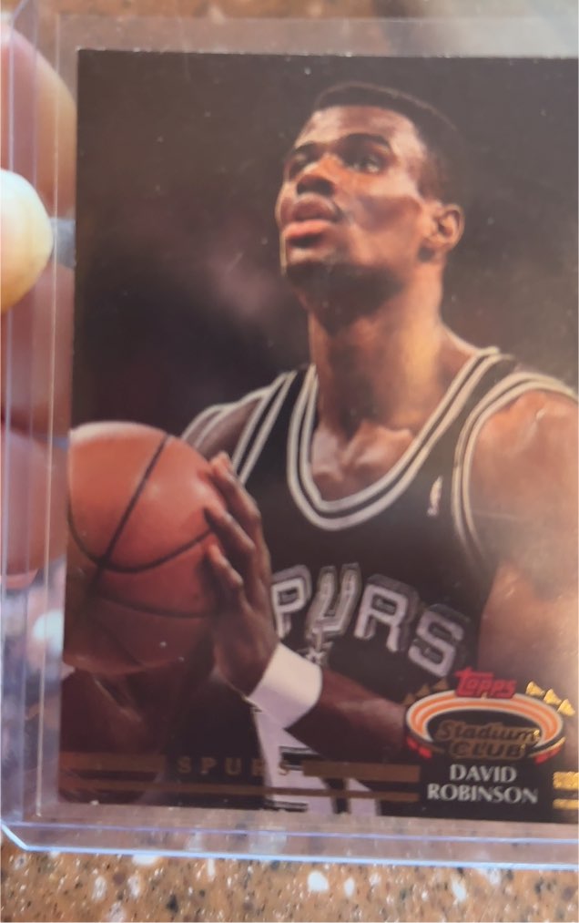 1992-93 Topps Stadium Club #361 David Robinson — front