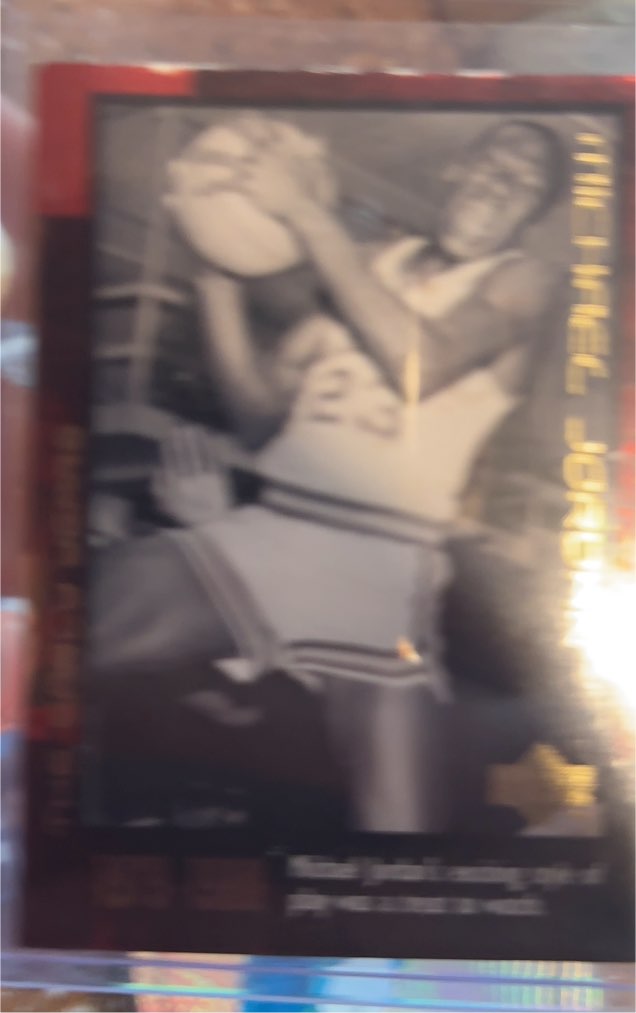 1999 Upper Deck #5 Michael Jordan The Early Years — front