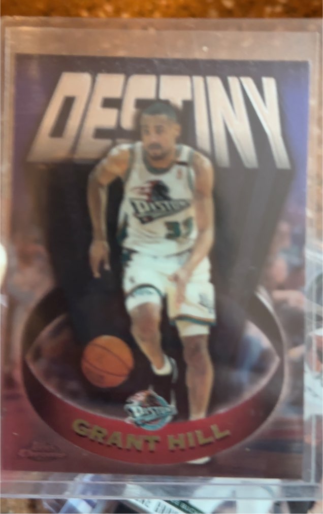 1997-98 Topps Chrome #D1 Grant Hill Destiny — front