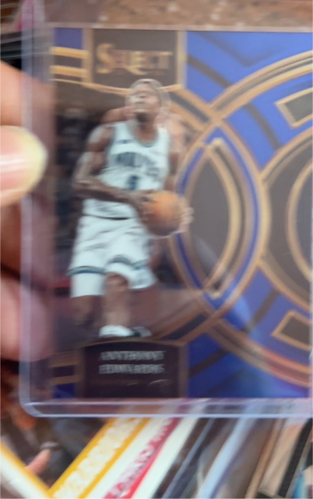 2023-24 Panini Select #164 Anthony Edwards Premier Level — front