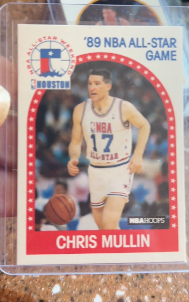 1989-90 NBA Hoops #230 Chris Mullin — front