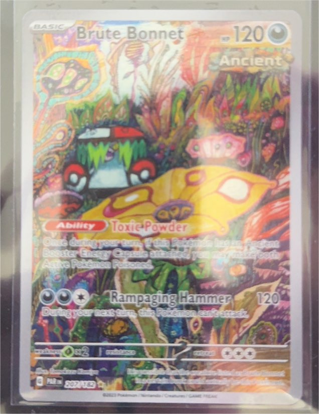 2023 Pokémon Brute Bonnet #207/182 — front