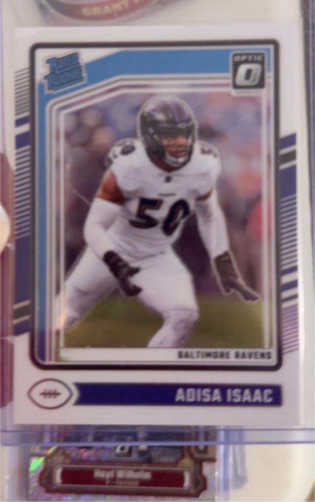 2024 Donruss Optic #202 Adisa Isaac — front
