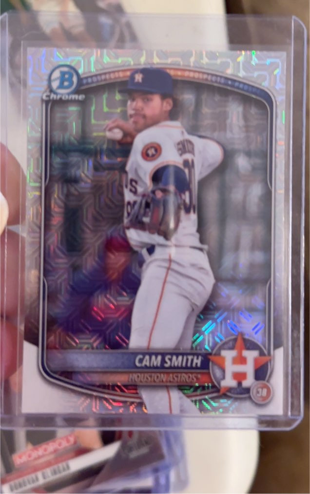 2025 Bowman Chrome Prospects #BCP-48 Cam Smith — front