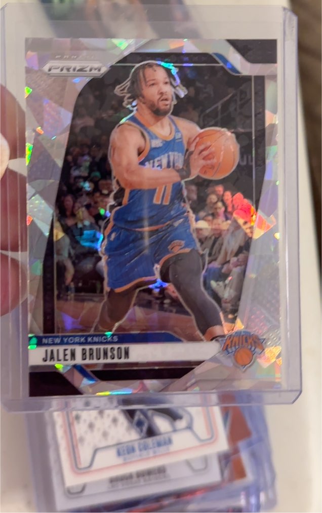 2024-25 Panini Prizm #217 Jalen Brunson — front